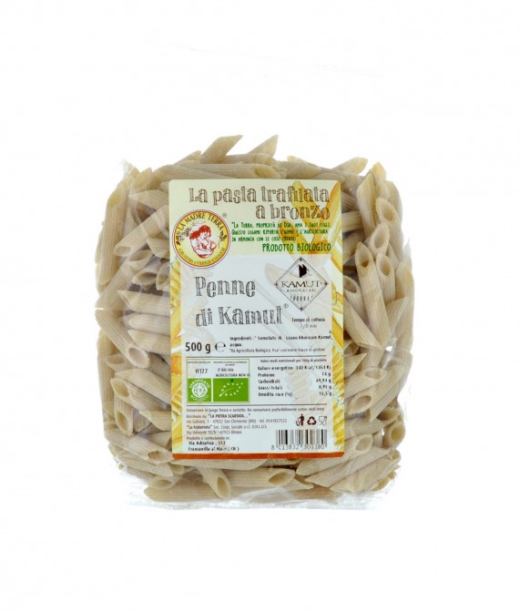Penne di kamut semolato biologiche - 500 gr